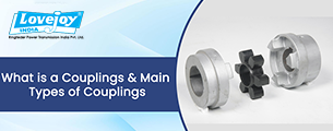 Different types of mechanical couplings displayed by Rathi Couplings for power transmission applications.